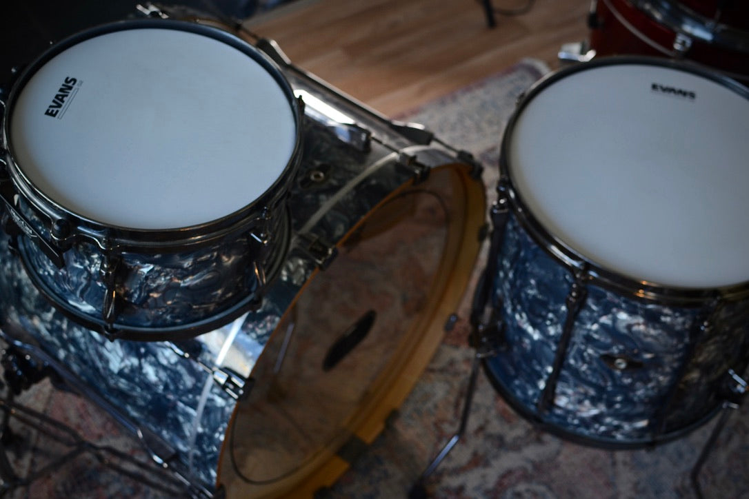 Tama Hyperdrive Superstar 3-Piece Drum Kit in Liquid Metal - 2006