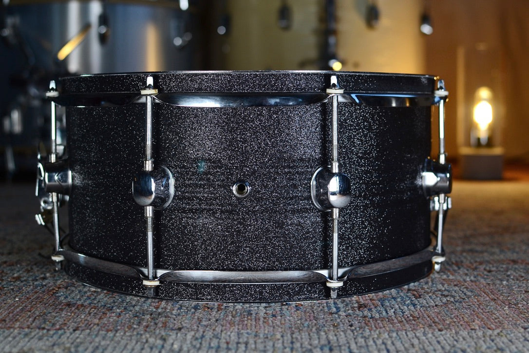 HD Custom 14x6.5" Steel Snare Drum in Galaxy Sparkle Finish