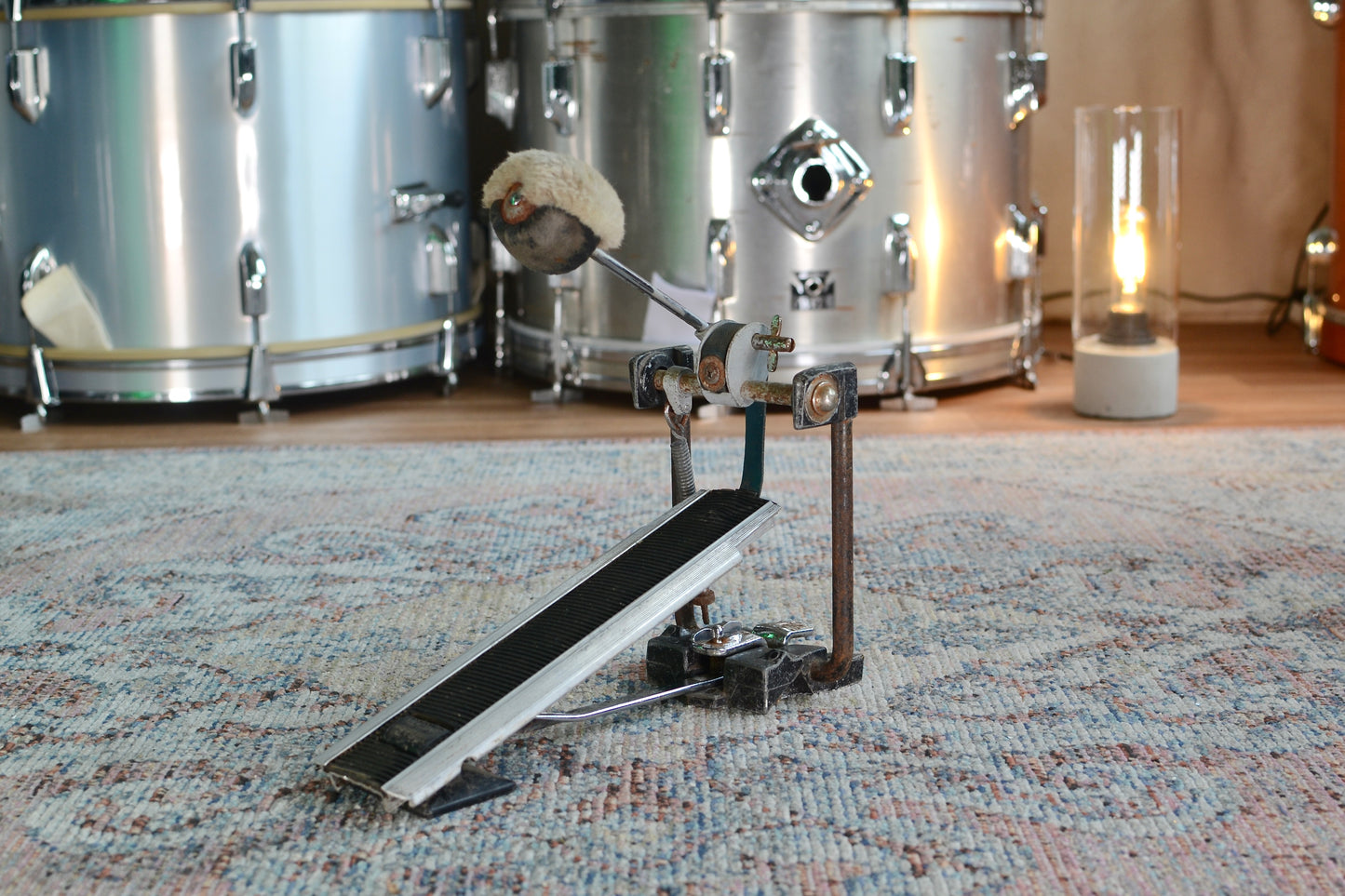 Olympic '1251' Vintage Bass Drum Pedal - 1971