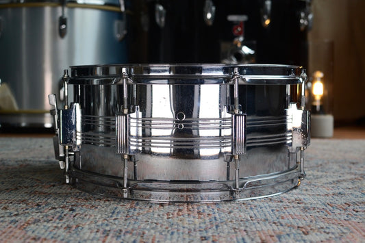 Tama 'RS106' 14x6.5” Rockstar Steel Snare Drum - 1988