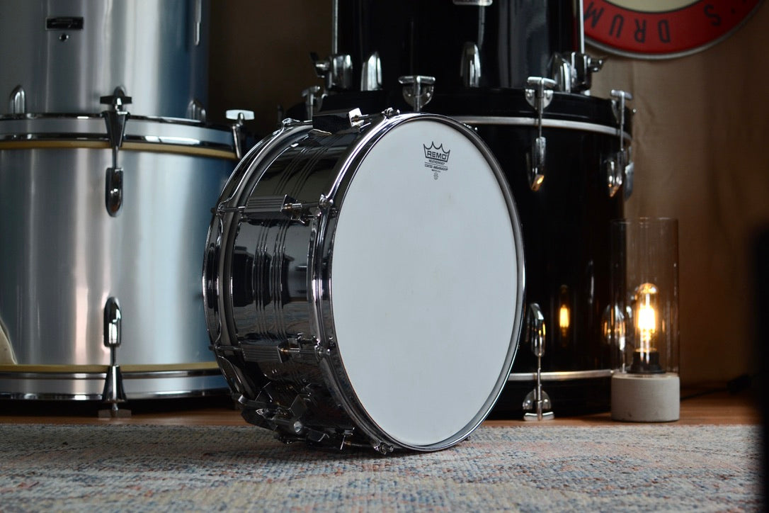 Tama 'RS106' 14x6.5” Rockstar Steel Snare Drum - 1988