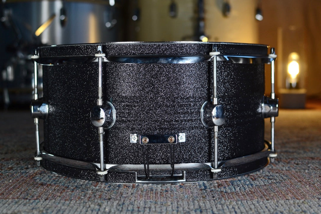 HD Custom 14x6.5" Steel Snare Drum in Galaxy Sparkle Finish