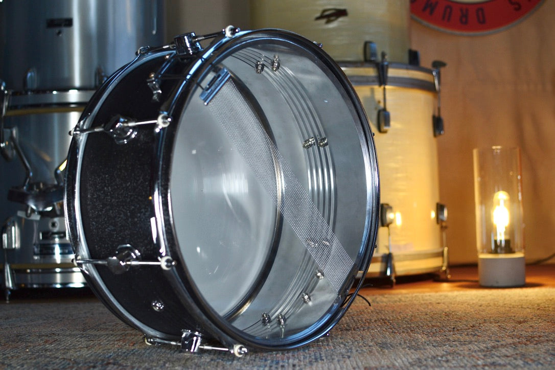 HD Custom 14x6.5" Steel Snare Drum in Galaxy Sparkle Finish
