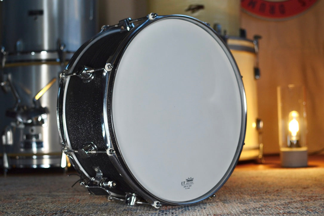 HD Custom 14x6.5" Steel Snare Drum in Galaxy Sparkle Finish