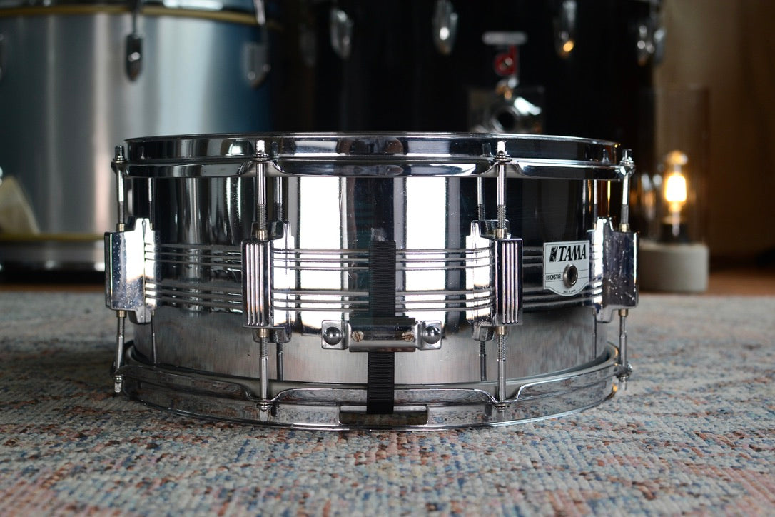 Tama 'RS106' 14x6.5” Rockstar Steel Snare Drum - 1988
