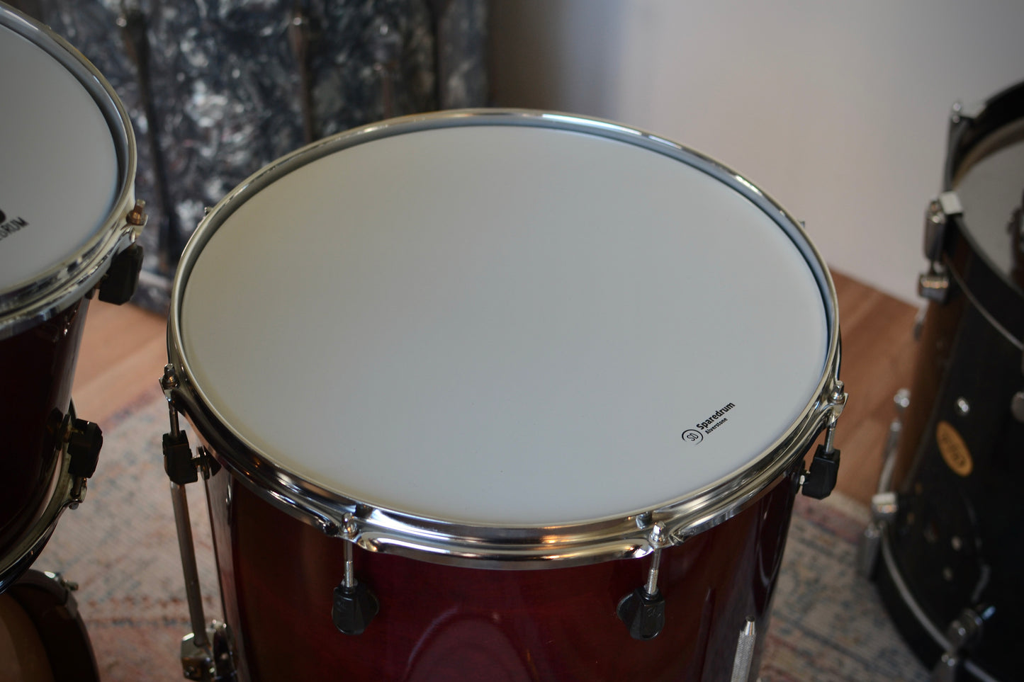 Yamaha Stage Custom Advantage Nouveau 5-Piece Drum Kit in Cranberry Red