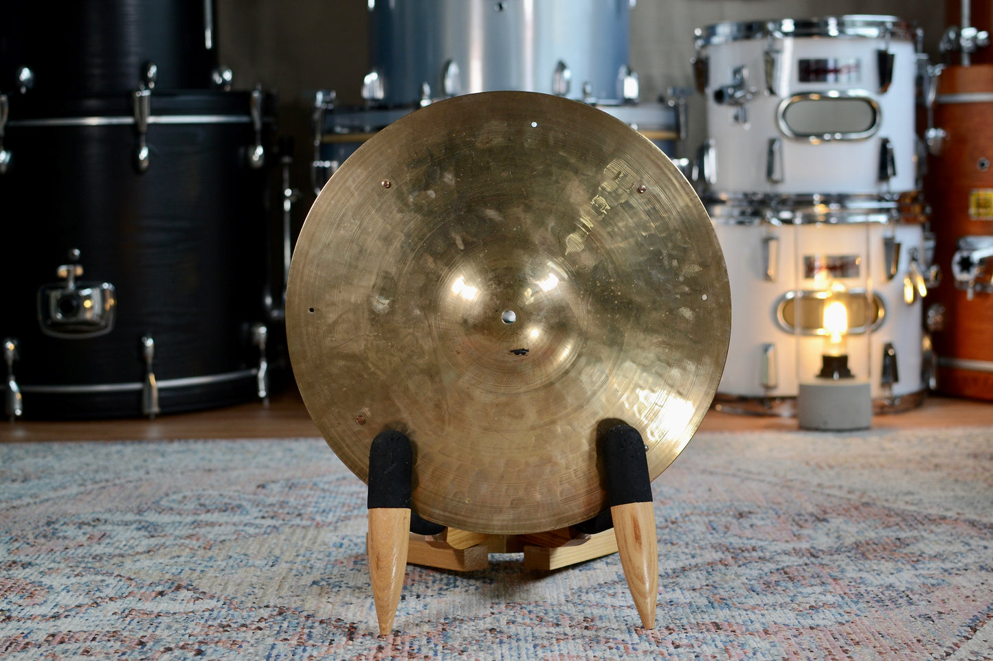 Constantinople 14" Vintage Cymbal with Rivets - Italian Made - 1193g
