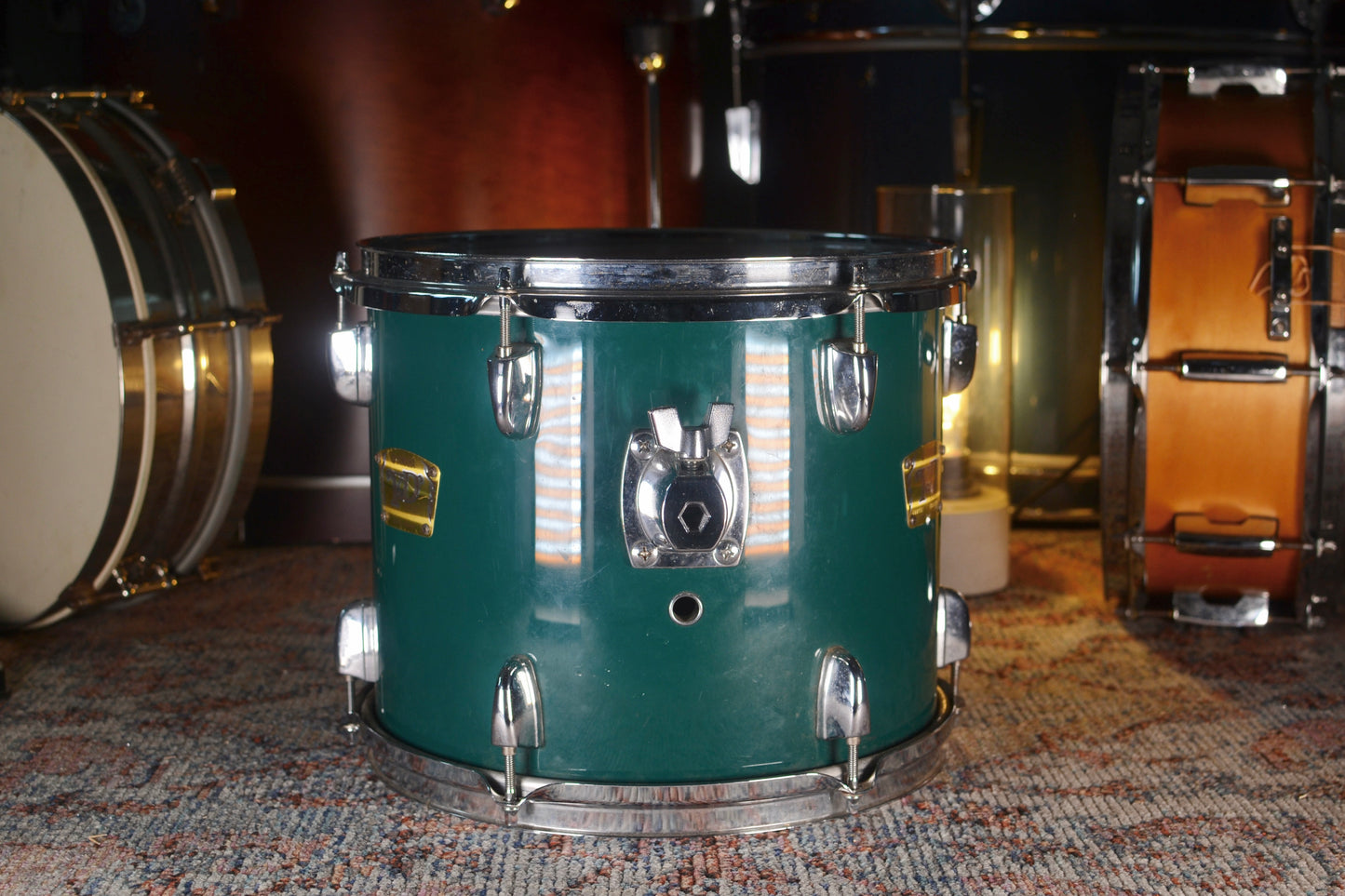 Yamaha YD 12x10" Rack Tom in Emerald Green