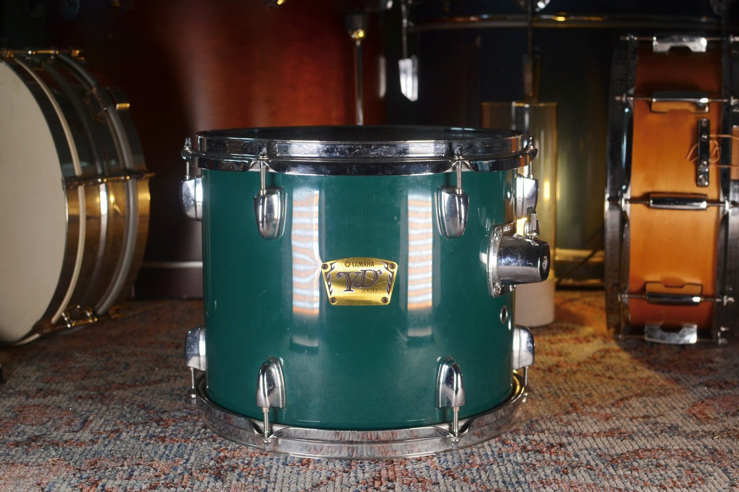 Yamaha YD 12x10" Rack Tom in Emerald Green