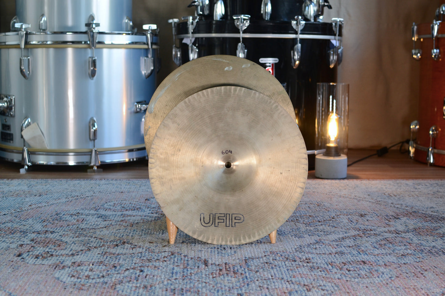 UFIP Vintage 12" Hi-hat Cymbals - 518/604g