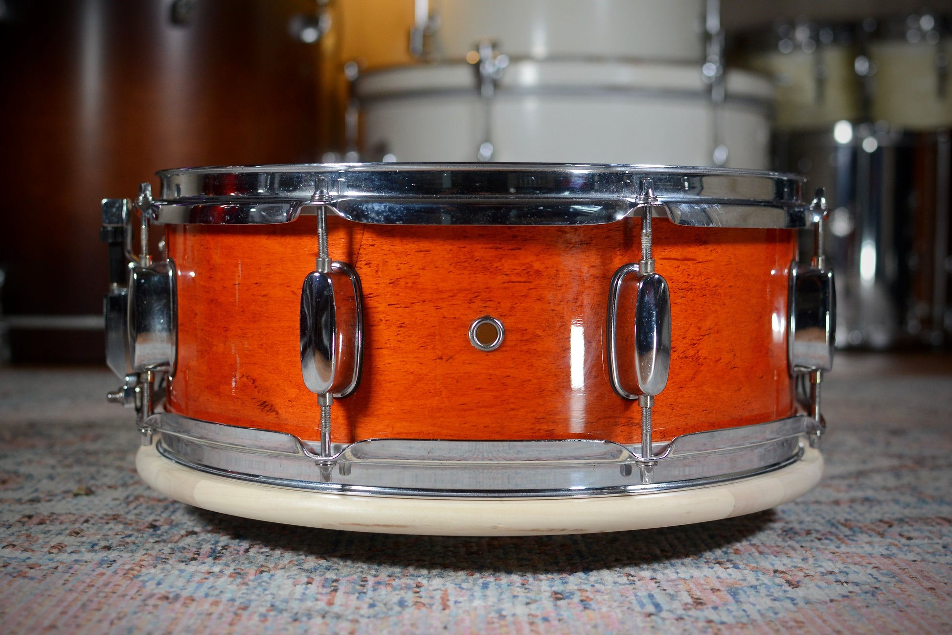 Mapex 'M Series' 14x5.5" Snare Drum in Transparent Honey Amber - 2000