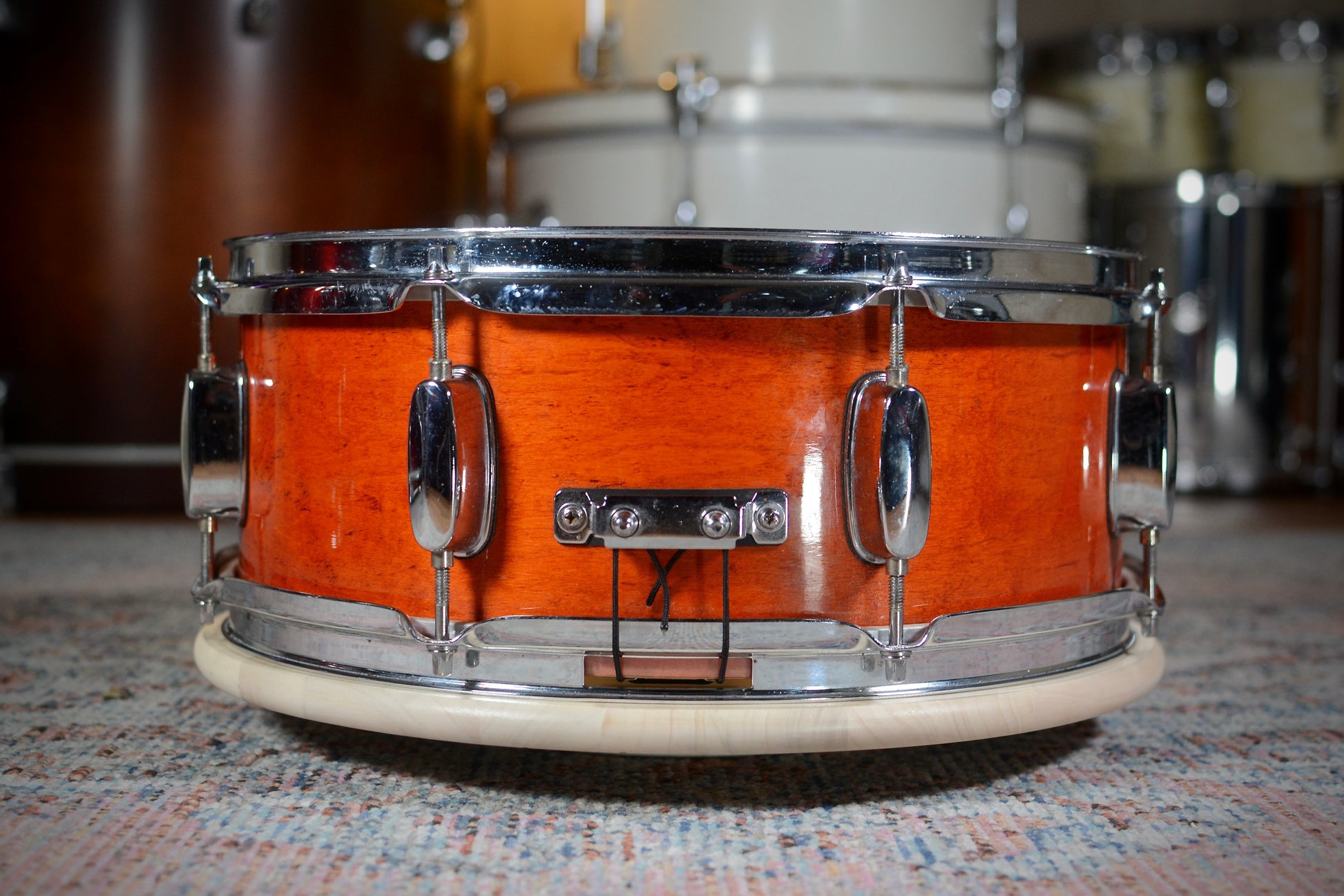 Mapex 'M Series' 14x5.5" Snare Drum in Transparent Honey Amber - 2000