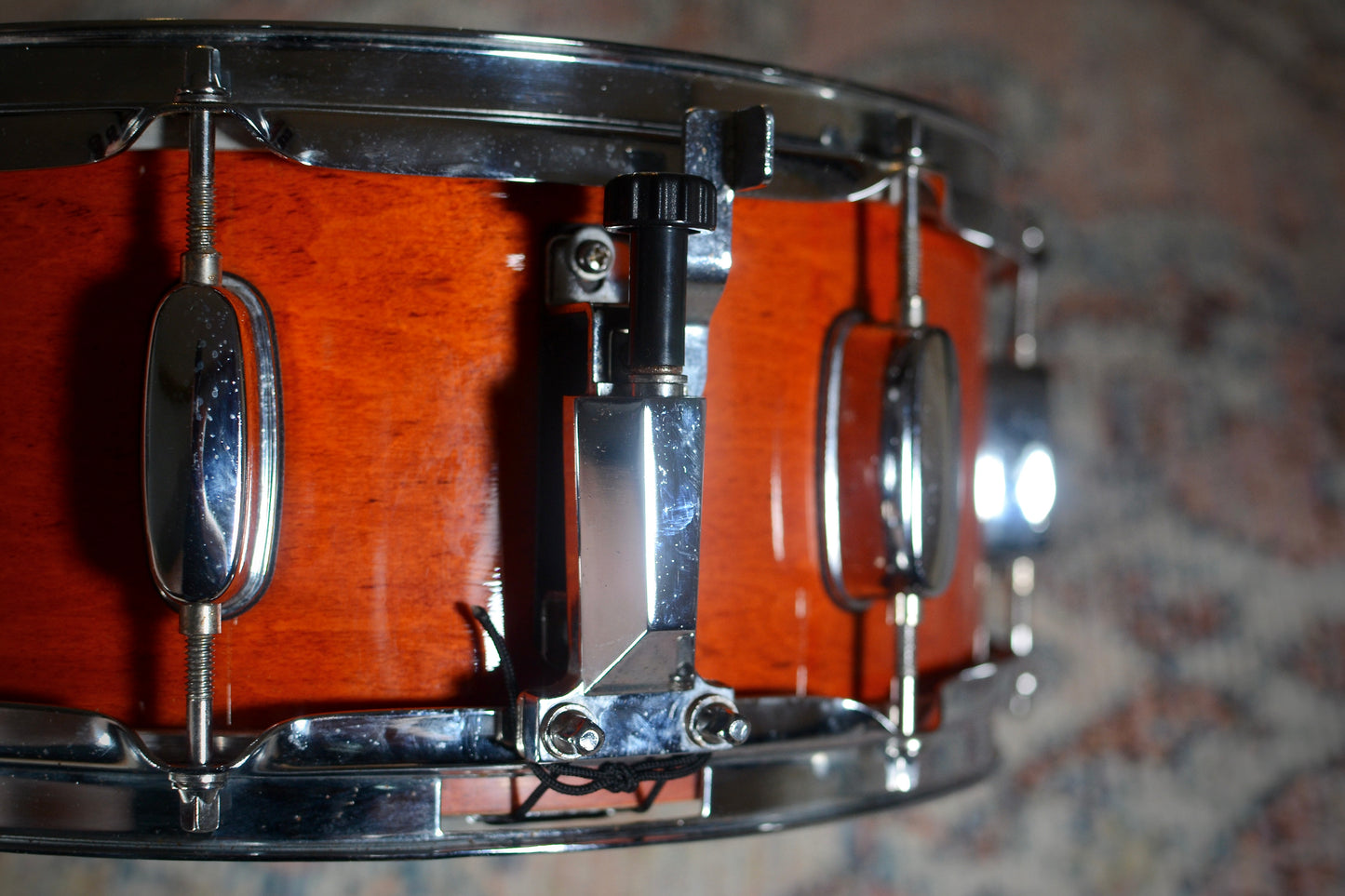 Mapex 'M Series' 14x5.5" Snare Drum in Transparent Honey Amber - 2000