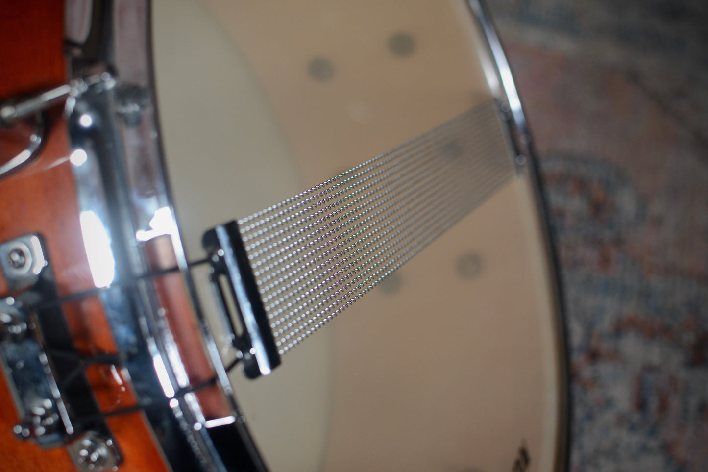 Mapex 'M Series' 14x5.5" Snare Drum in Transparent Honey Amber - 2000