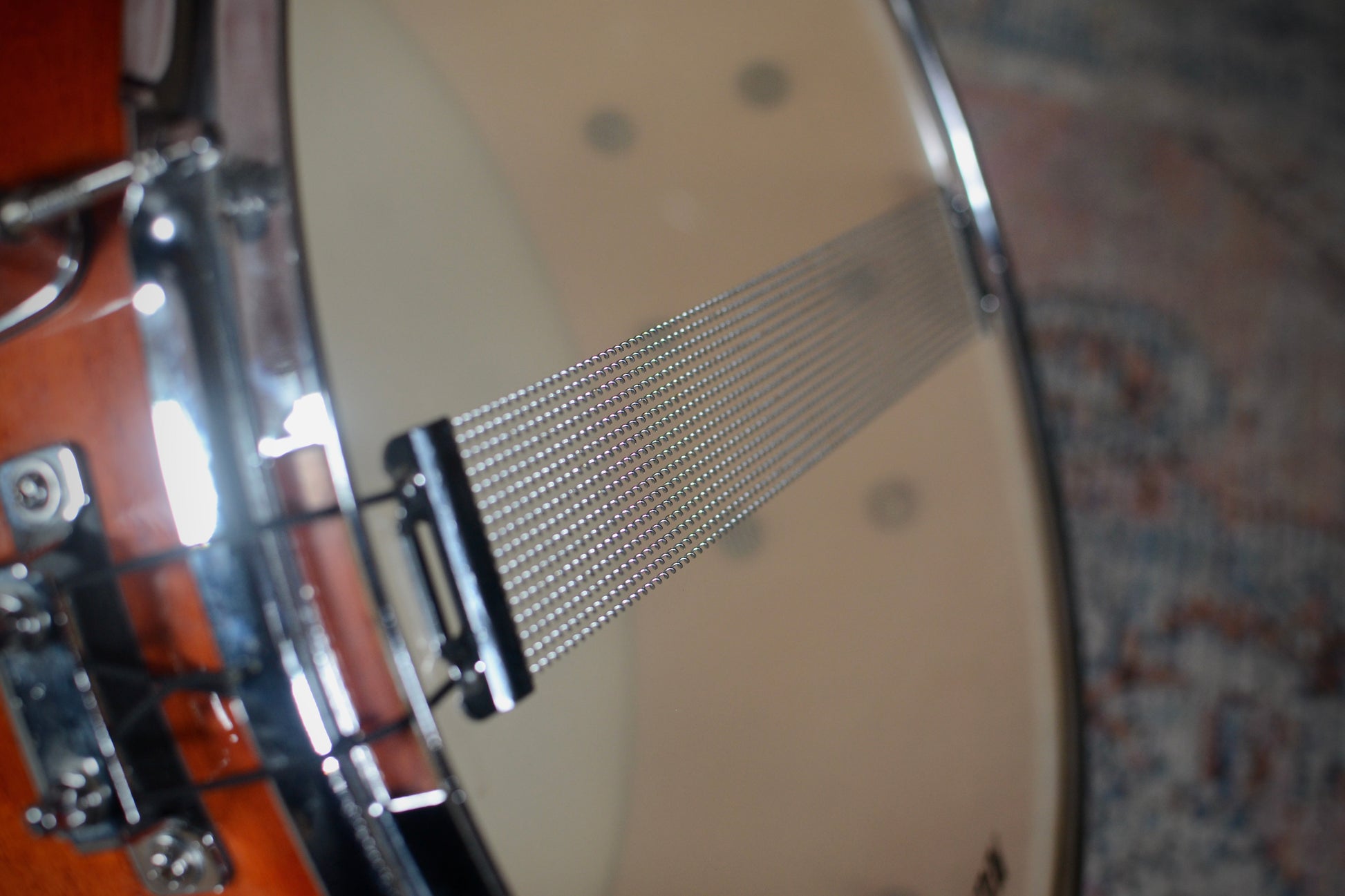 Mapex 'M Series' 14x5.5" Snare Drum in Transparent Honey Amber - 2000