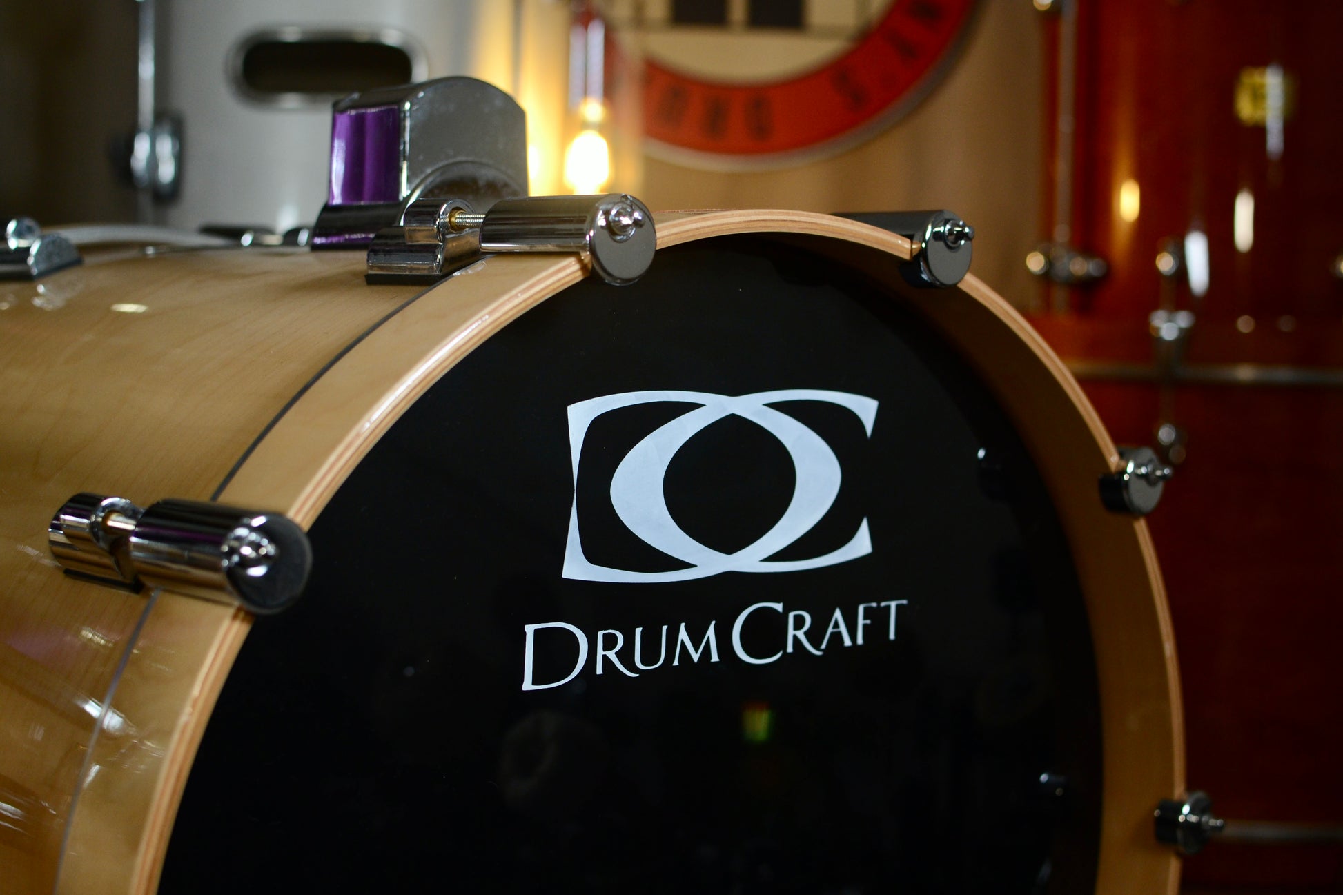 DrumCraft Series 6 Birch Drum Kit in Natural Gloss - 10/12/14/20/14SD
