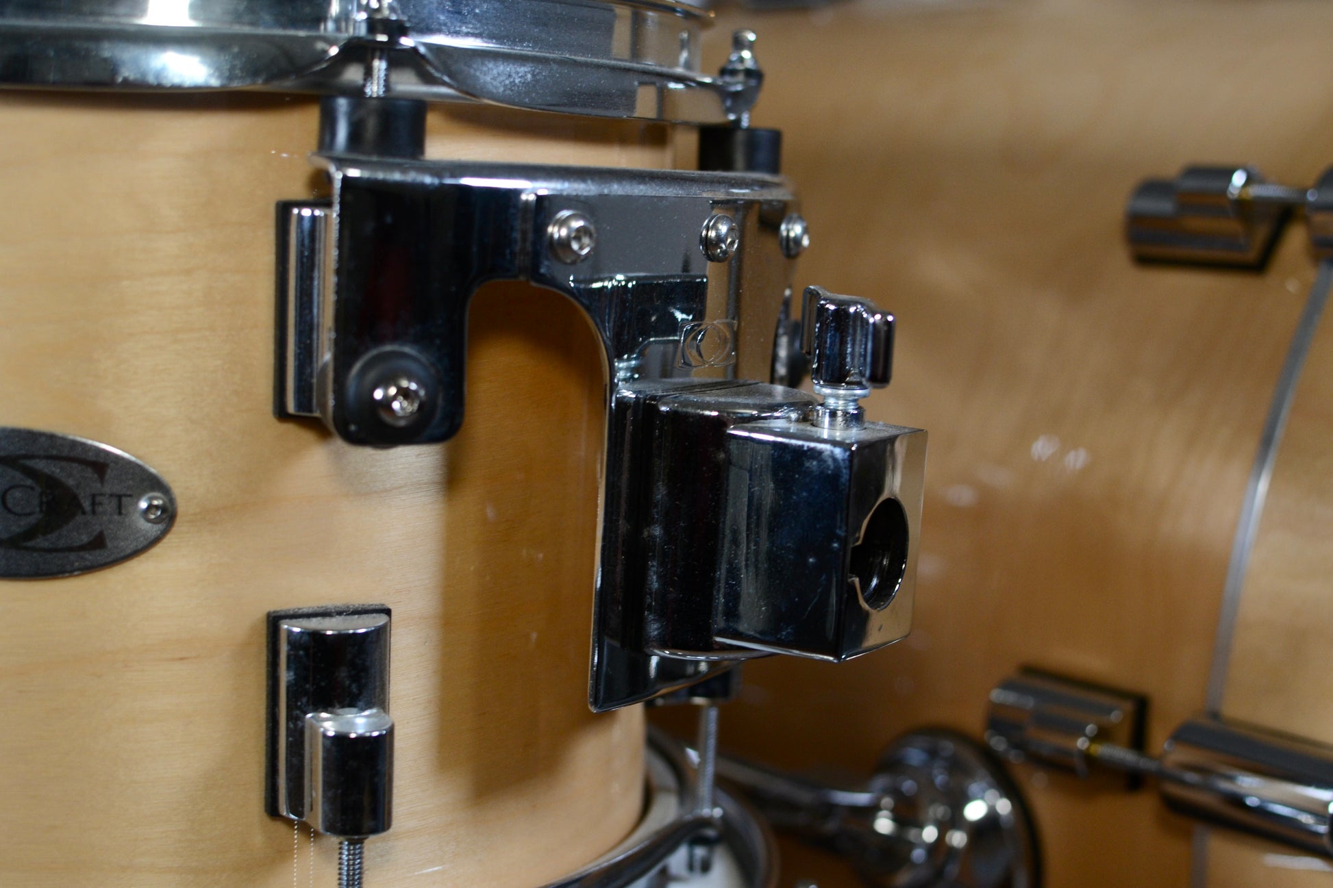 DrumCraft Series 6 Birch Drum Kit in Natural Gloss - 10/12/14/20/14SD