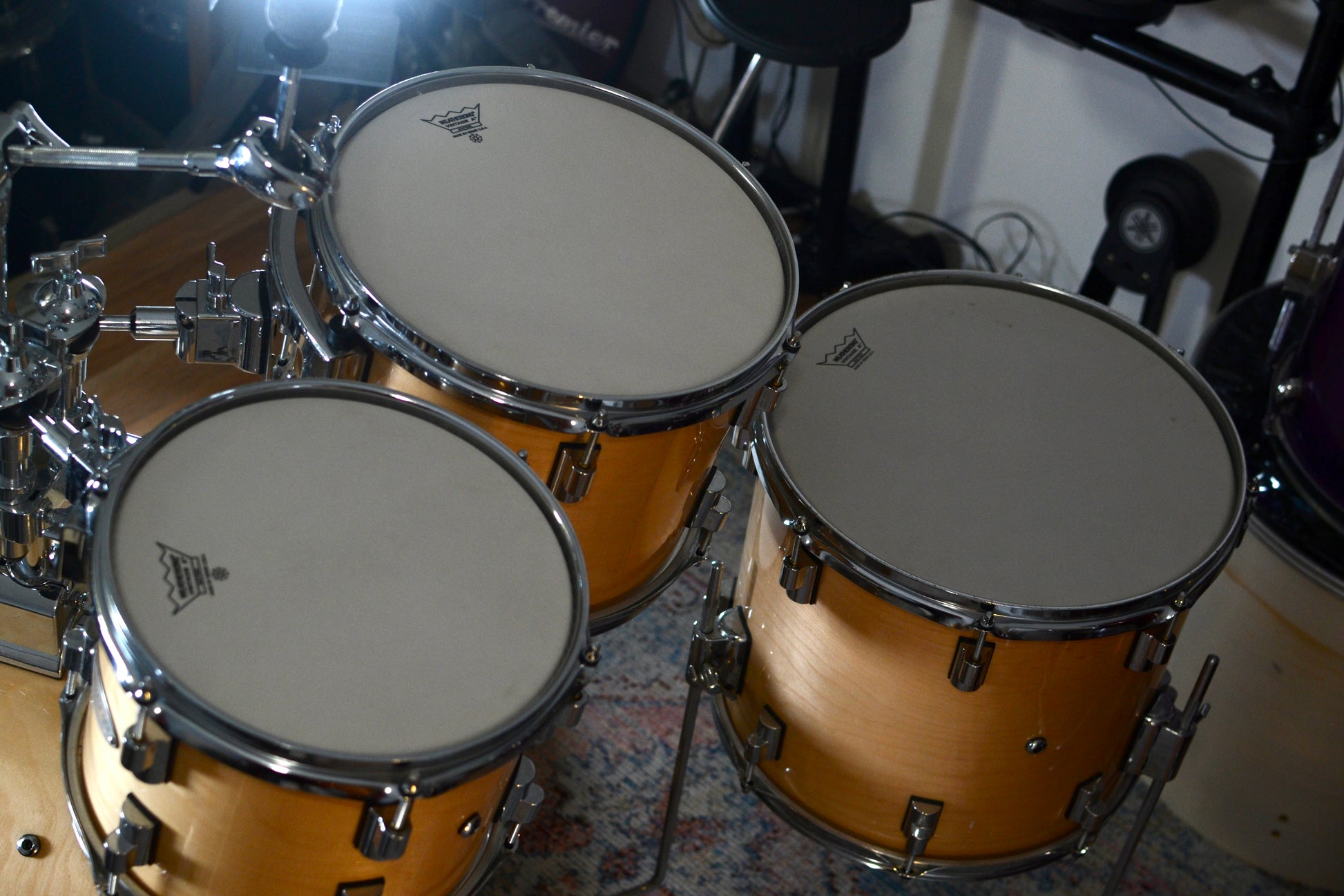DrumCraft Series 6 Birch Drum Kit in Natural Gloss - 10/12/14/20/14SD