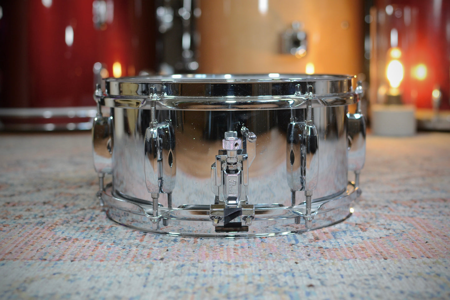 Pearl 'Fire Cracker' 10x5" Steel Snare Drum