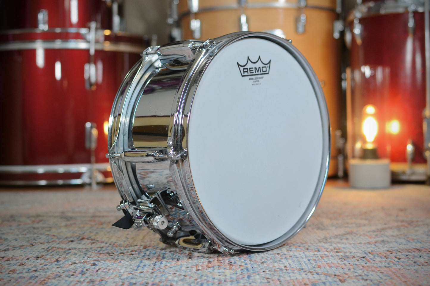 Pearl 'Fire Cracker' 10x5" Steel Snare Drum