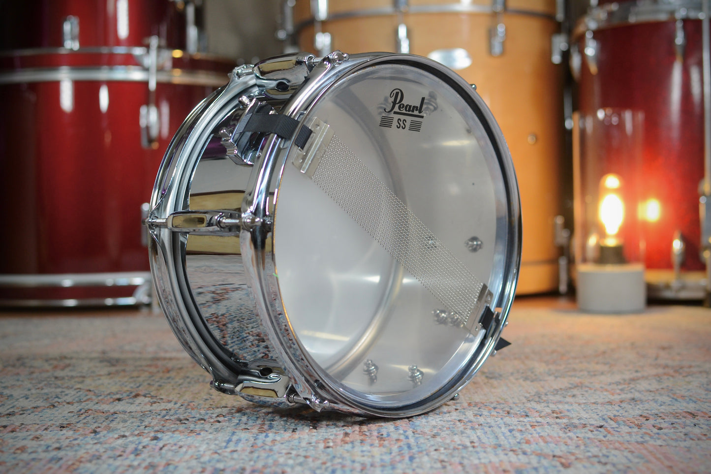 Pearl 'Fire Cracker' 10x5" Steel Snare Drum