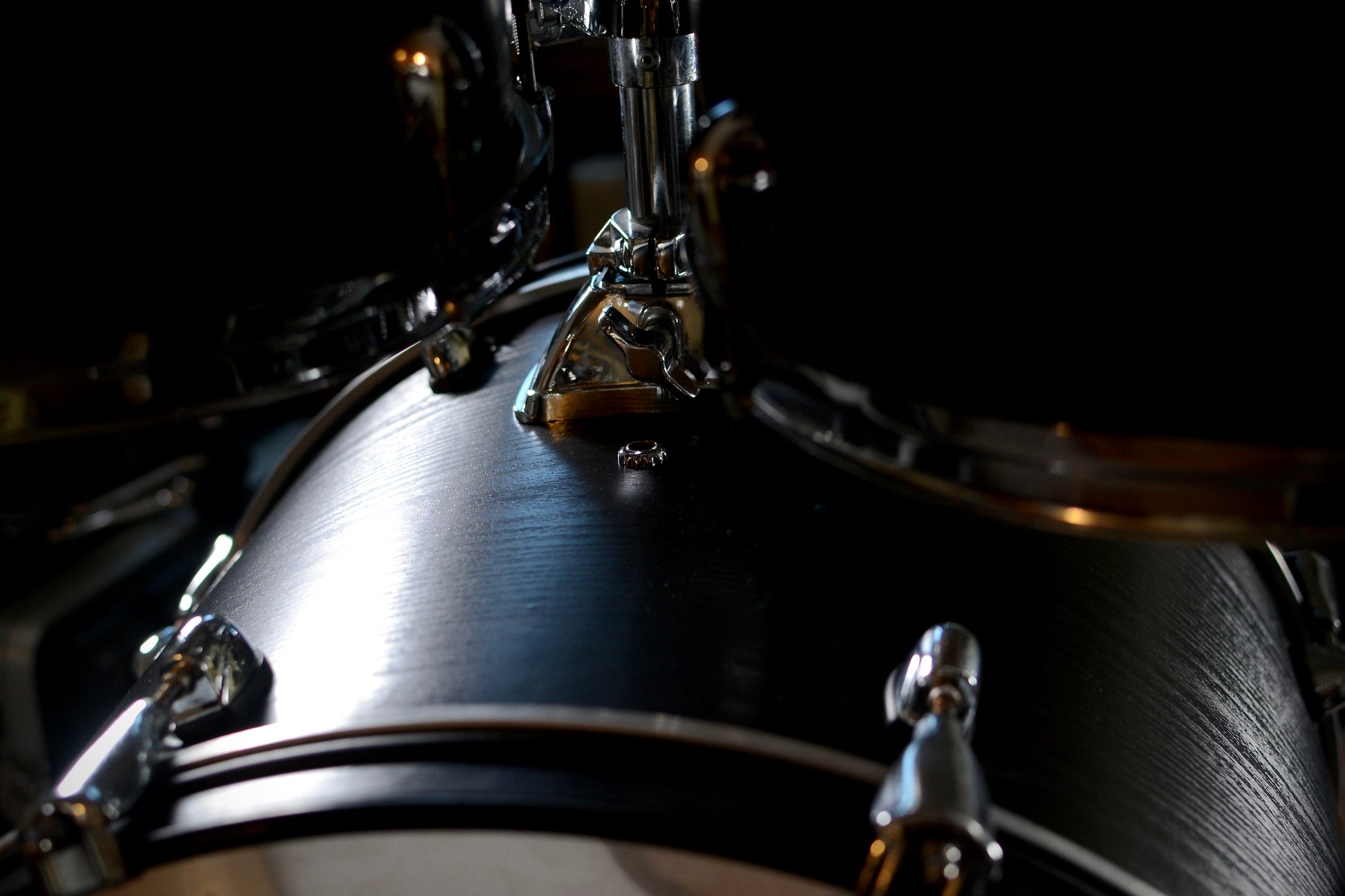 Sonix '924' Fusion Drum Kit in Black Wood Vinyl Finish - 10/12/14/20/14SD