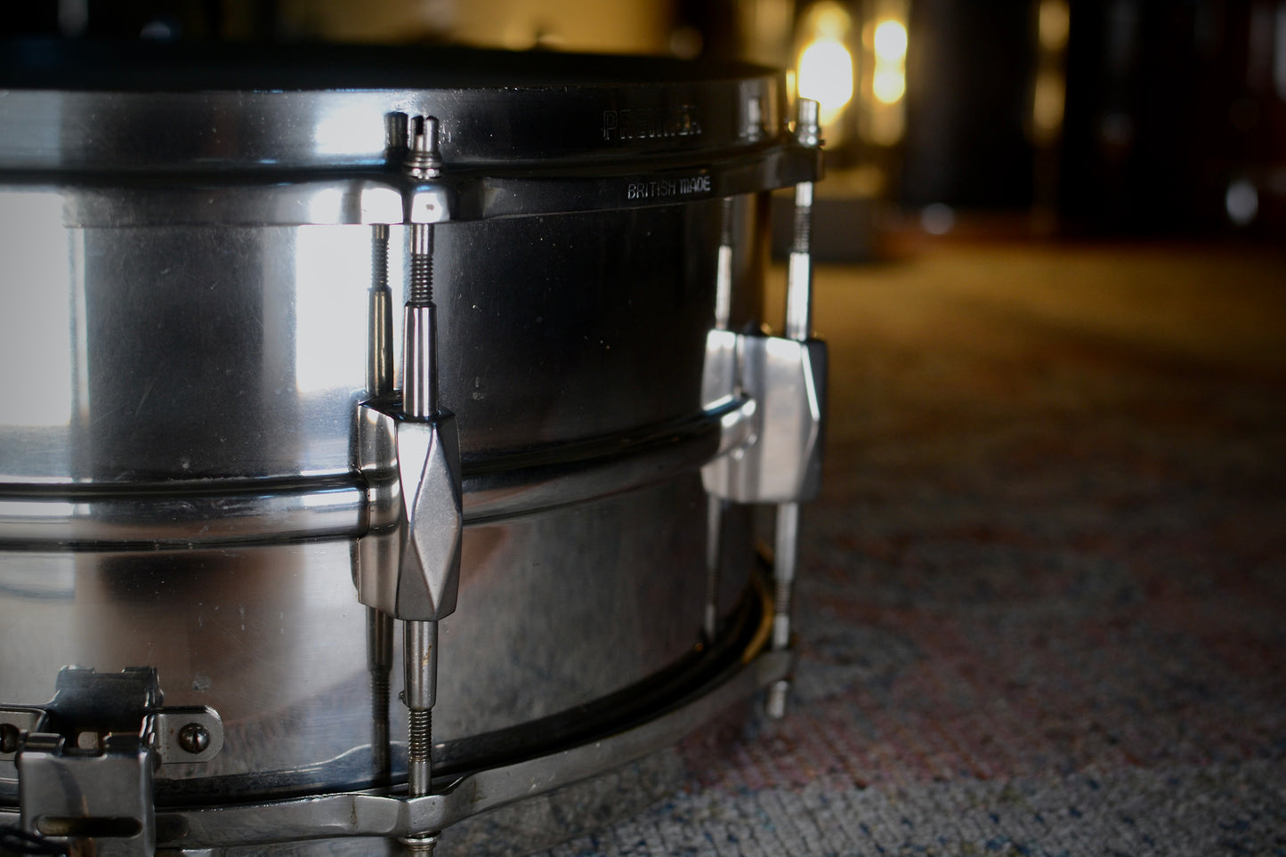 Premier 'Dominion Minor' Model 14x6.5" Vintage Snare Drum - 1935