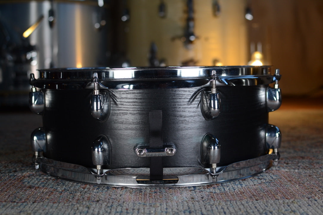 Sonix 14x5" Snare Drum in Black Wood Vinyl Finish