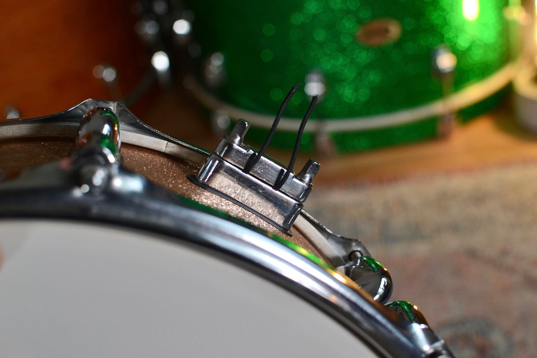 HD Custom 14x5.5" Snare Drum in Champagne Sparkle Vinyl Finish