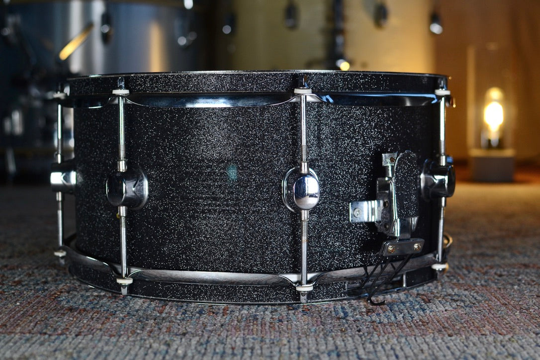 HD Custom 14x6.5" Steel Snare Drum in Galaxy Sparkle Finish