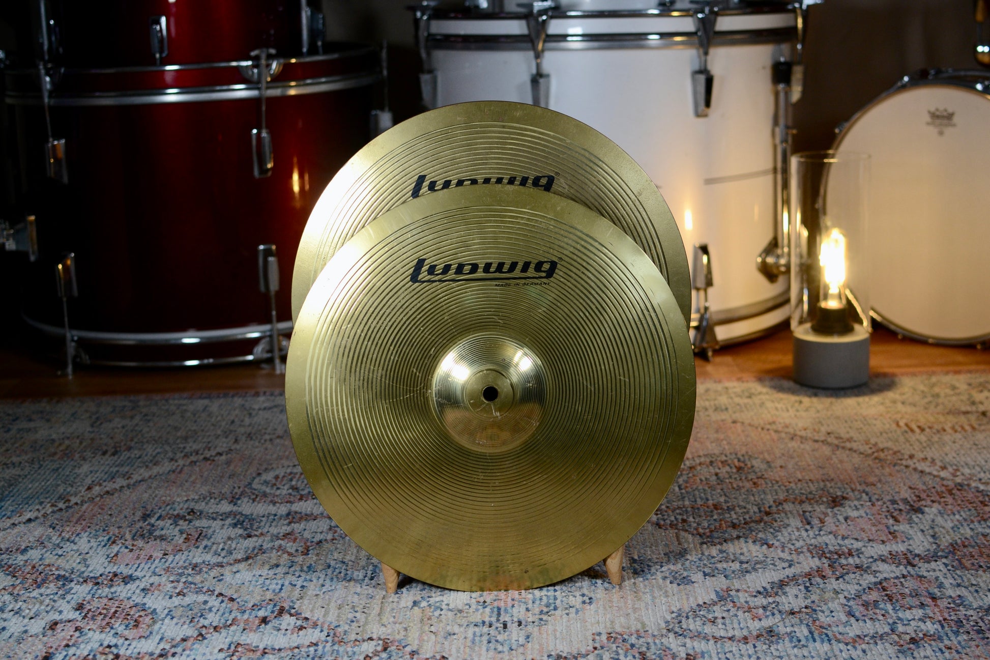 Ludwig 14" Brass Hi-Hat Cymbals - 777/932g