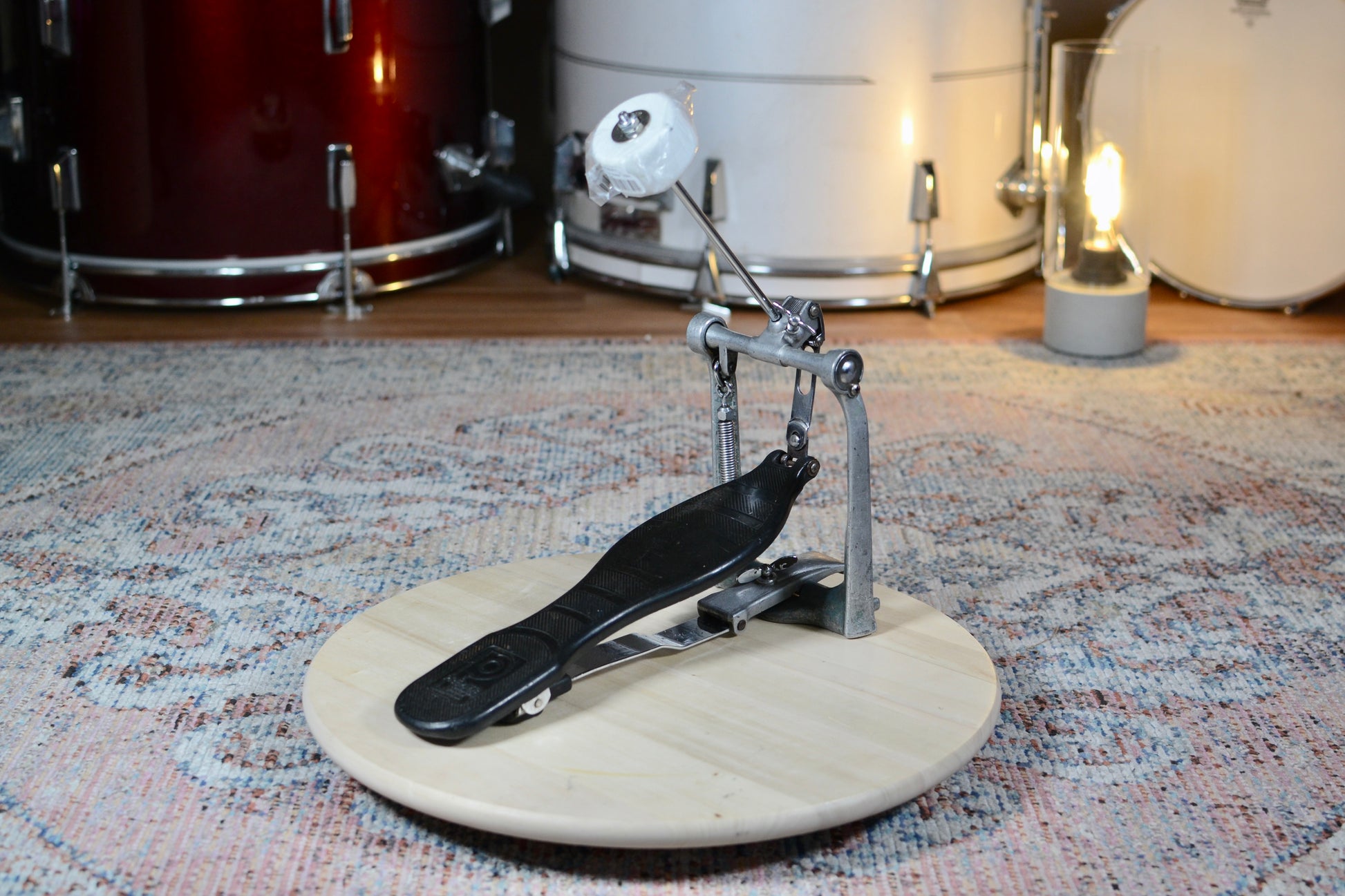Premier '250' Vintage Bass Drum Pedal with Brand New Felt Beater - 1958