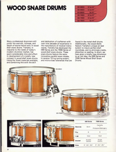 Load image into Gallery viewer, Yamaha 7000 Series &#39;SD-755B&#39; 14x5&quot; Vintage Snare Drum in Jet Black
