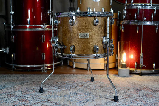 Tama S.L.P. ‘Duo Snare’ 14x10” Snare Drum with Legs - Transparent Mocha
