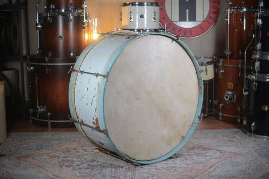Vintage 1-Ply 27" x 11.5" Bass Drum with Original Calf Skin Heads