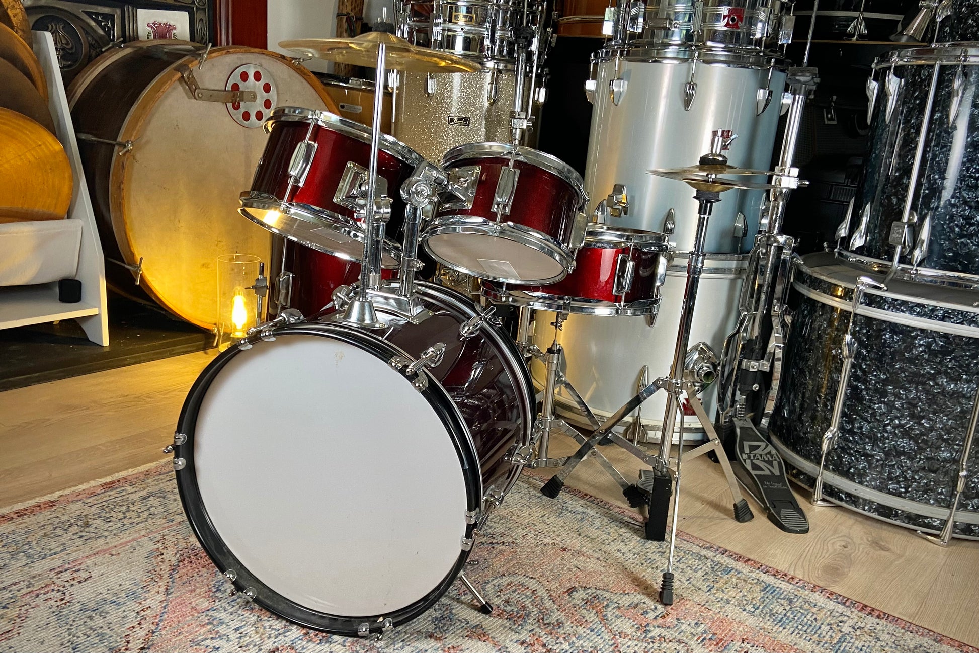 Percussion Century Junior Drum Kit in Ruby Red - 16/8/10/13/12SD