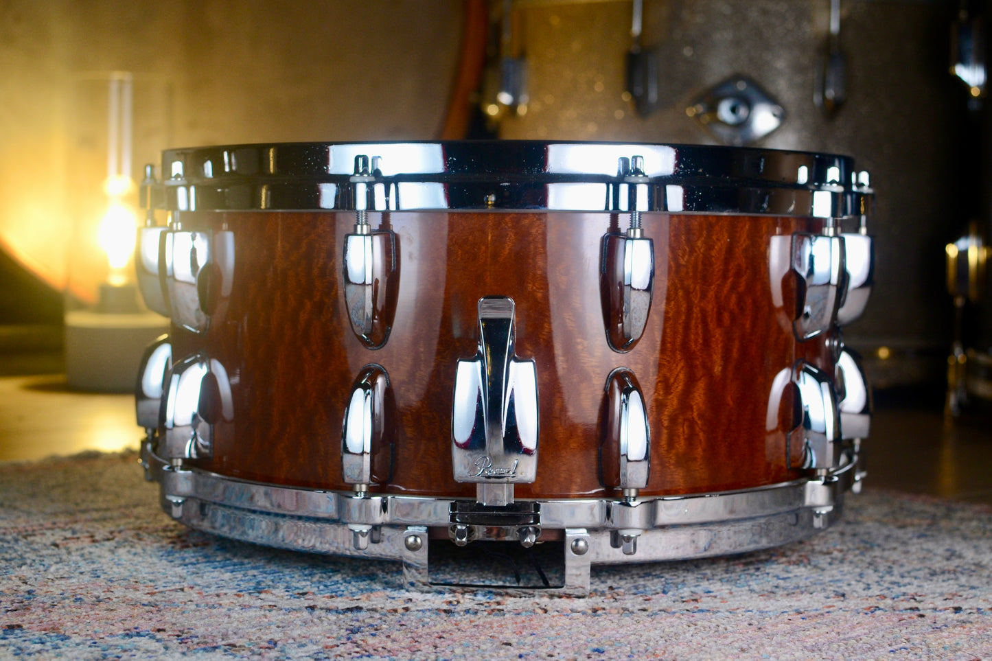 Pearl 'MH-5314D' Mahogany Classic Limited Edition 14x6.5" Snare Drum - 1998