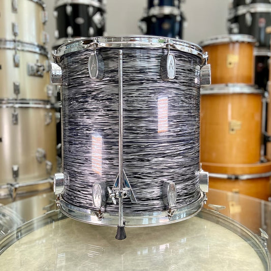 AJAX Nu Sound '6983' 16x16" Floor Tom 1960's Black Oyster