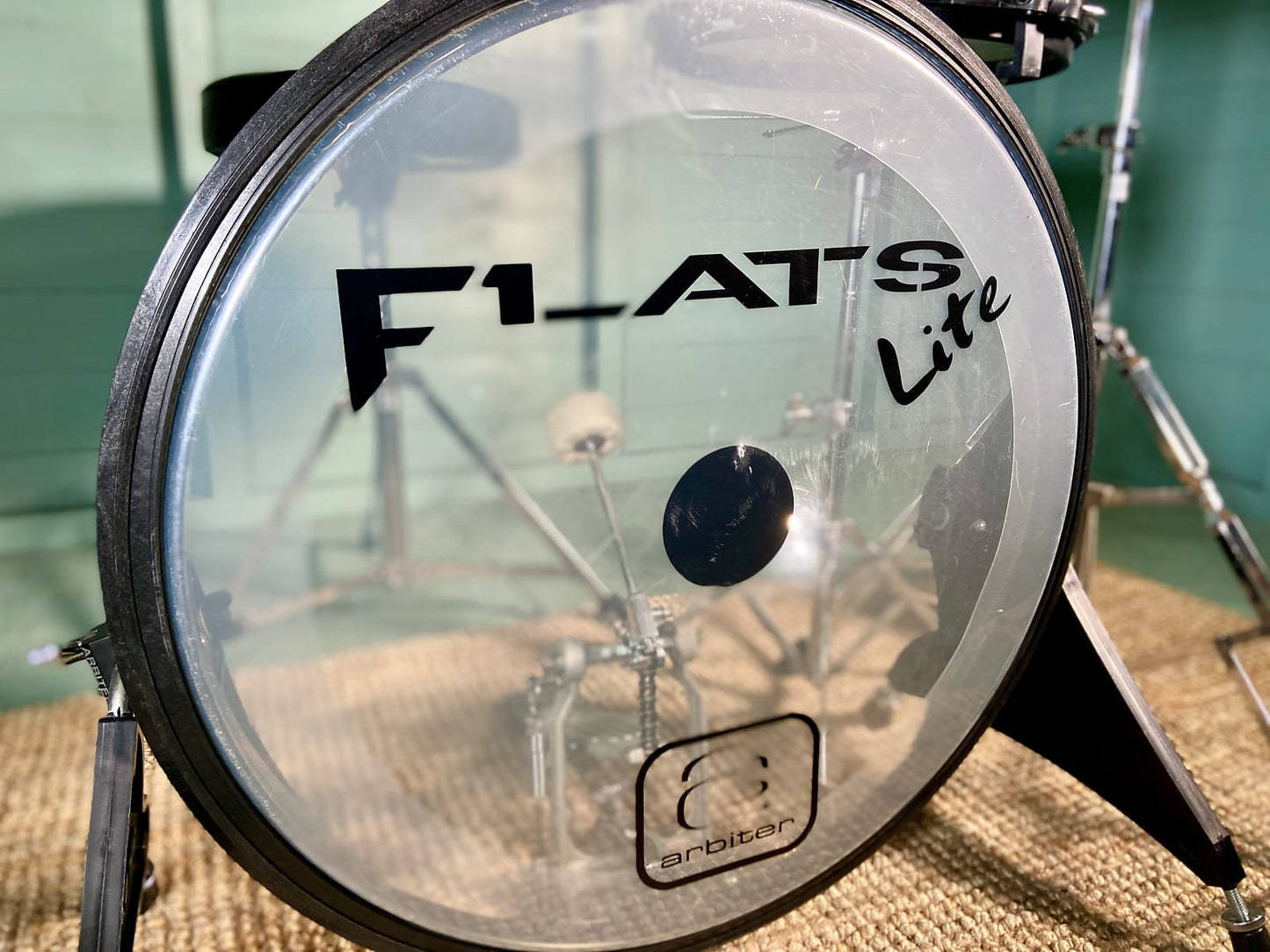 Arbiter Flats Lite Drum Kit with Hardware & Cymbals