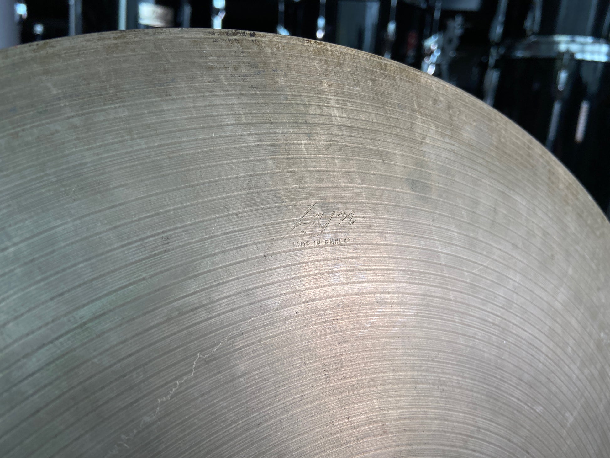 Zyn 18" Vintage Crash Cymbal - 1261g