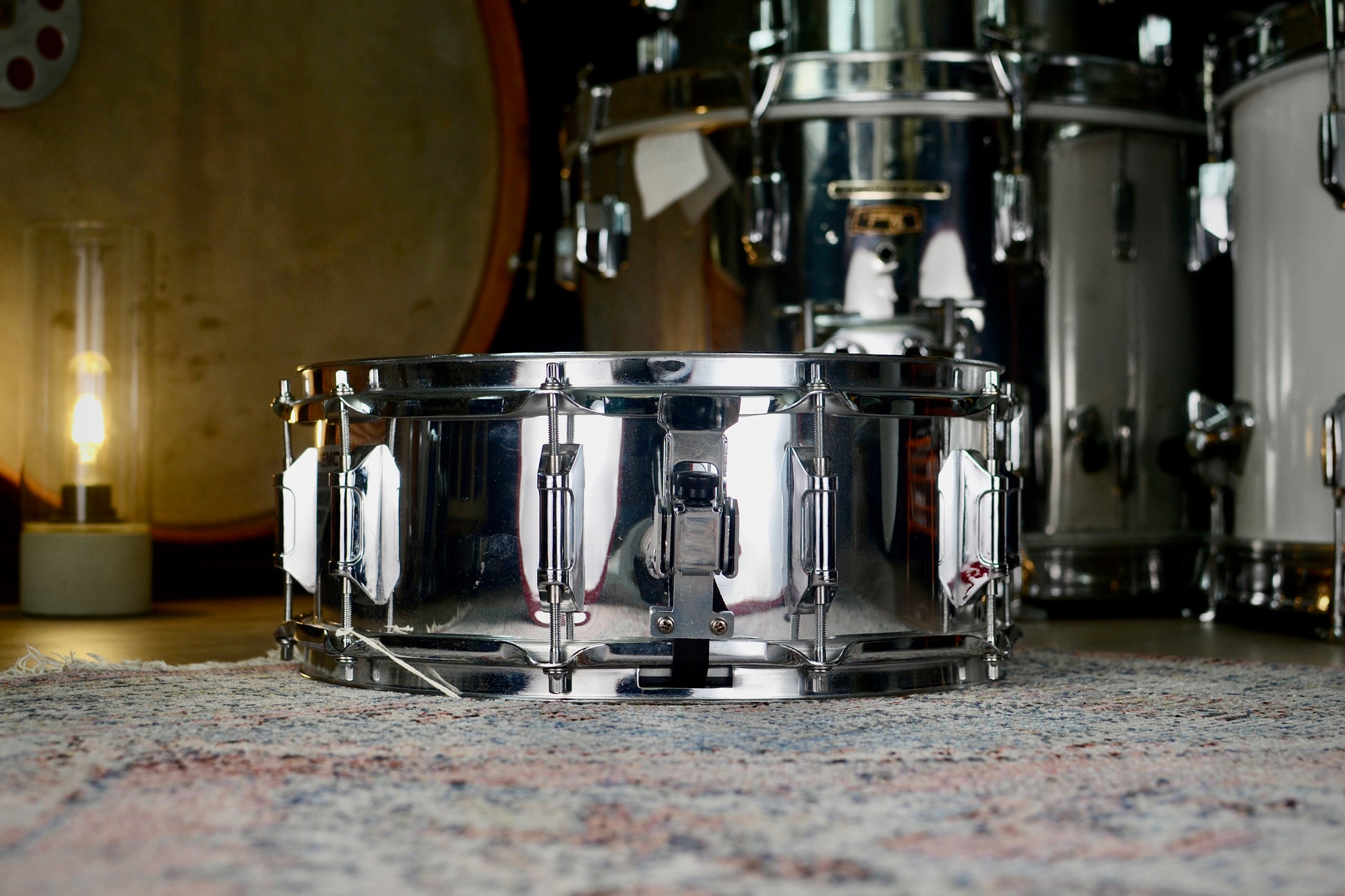 Remo Mastertouch Series 'M7-3054-XX' 14x5.5" Snare Drum in Chrome Quadra - 1988