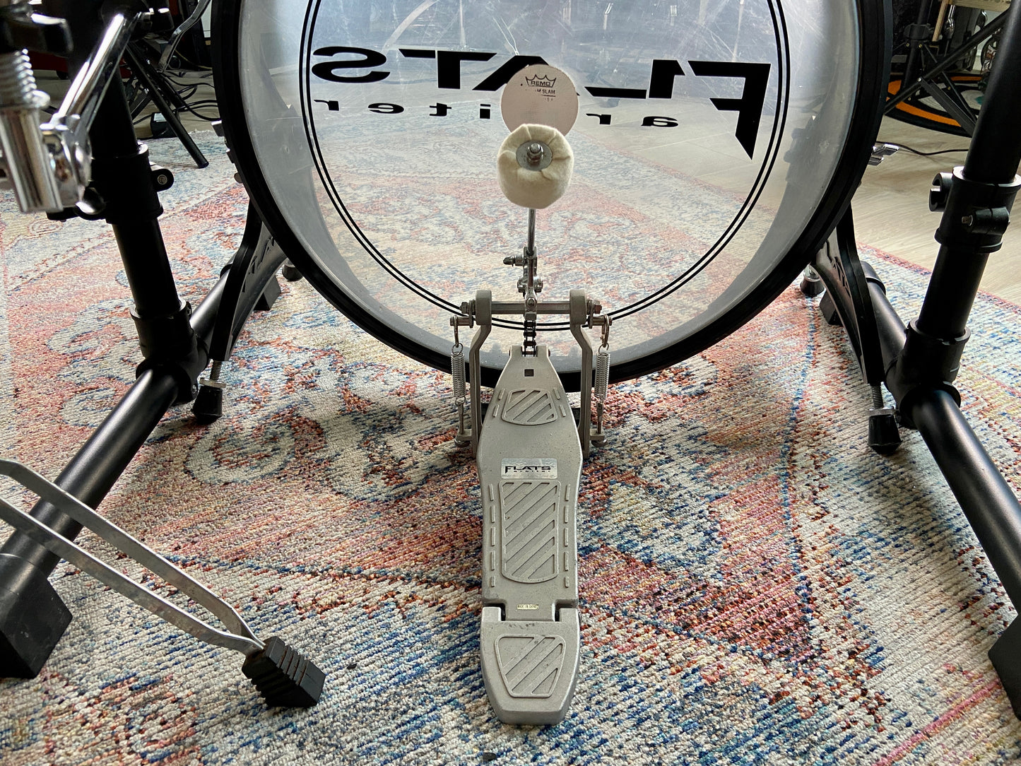 Arbiter Flats Drum Kit with Hardware & Cymbals