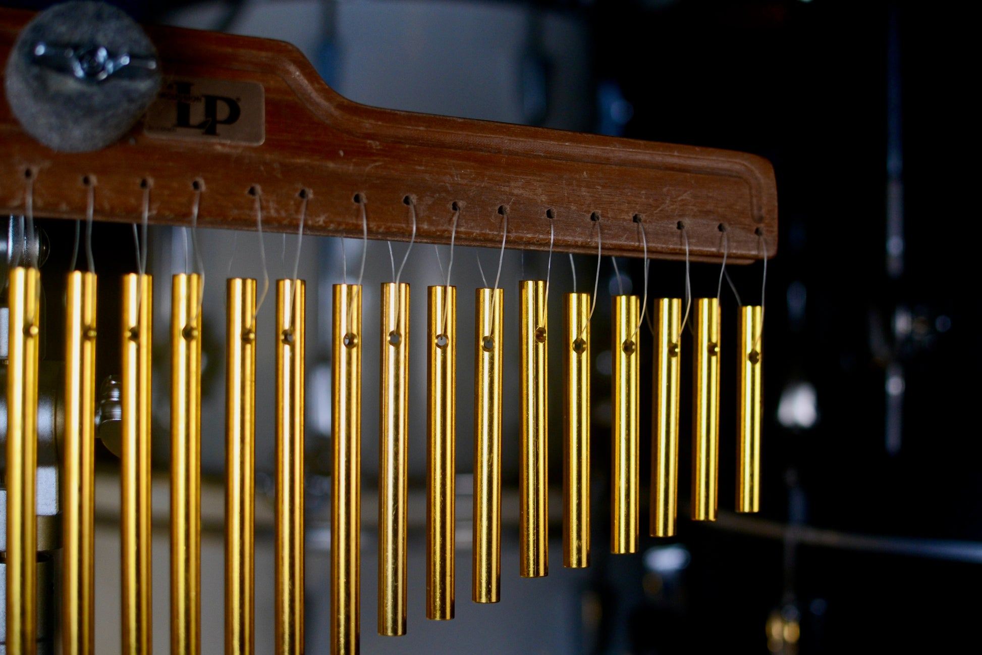 LP Latin Percussion 25-bar Brass Chime Tree