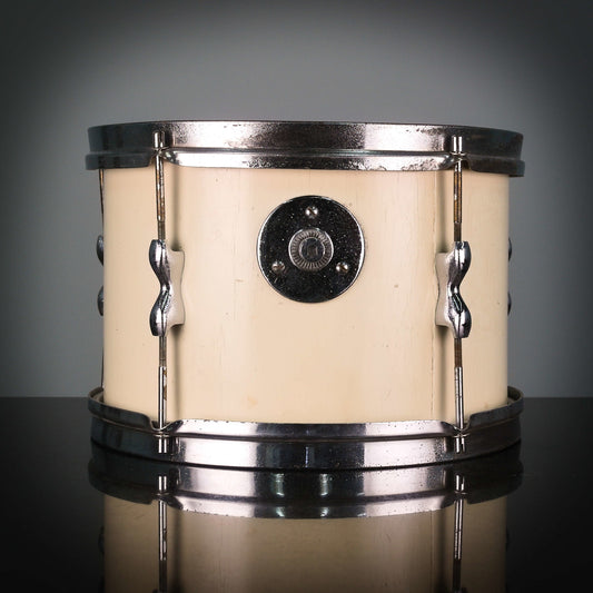 John Grey & Sons Autocrat '567' 12x8" Rack Tom in 'White Mirror' - 1963