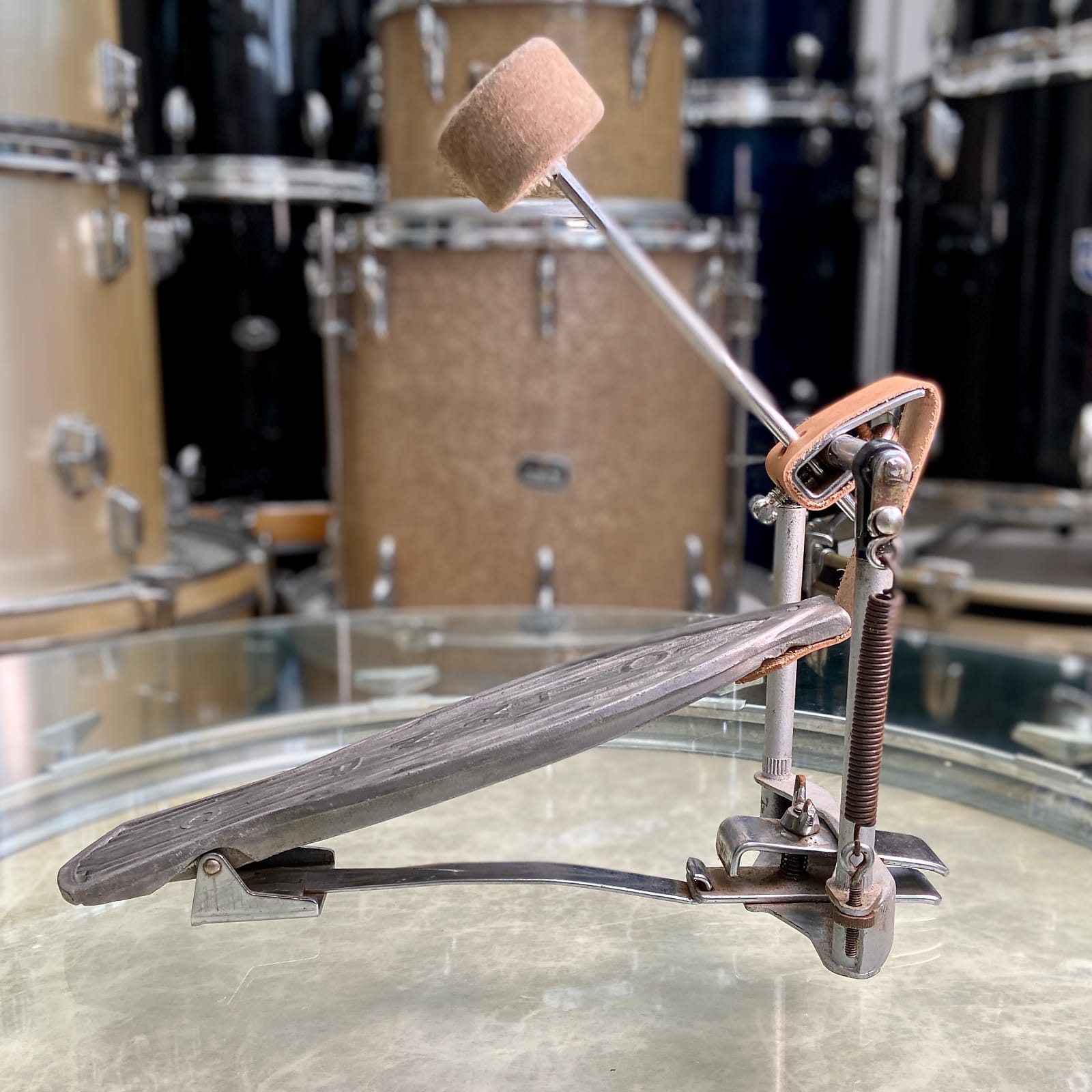 Olympic '1250' Vintage Bass Drum Pedal - 1964