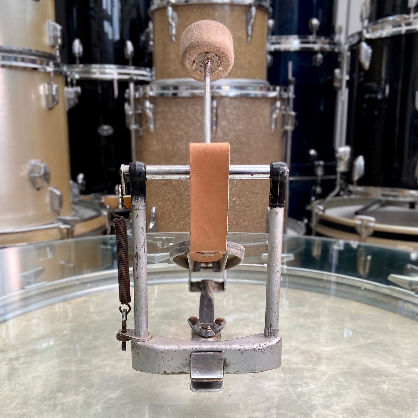Olympic '1250' Vintage Bass Drum Pedal - 1964