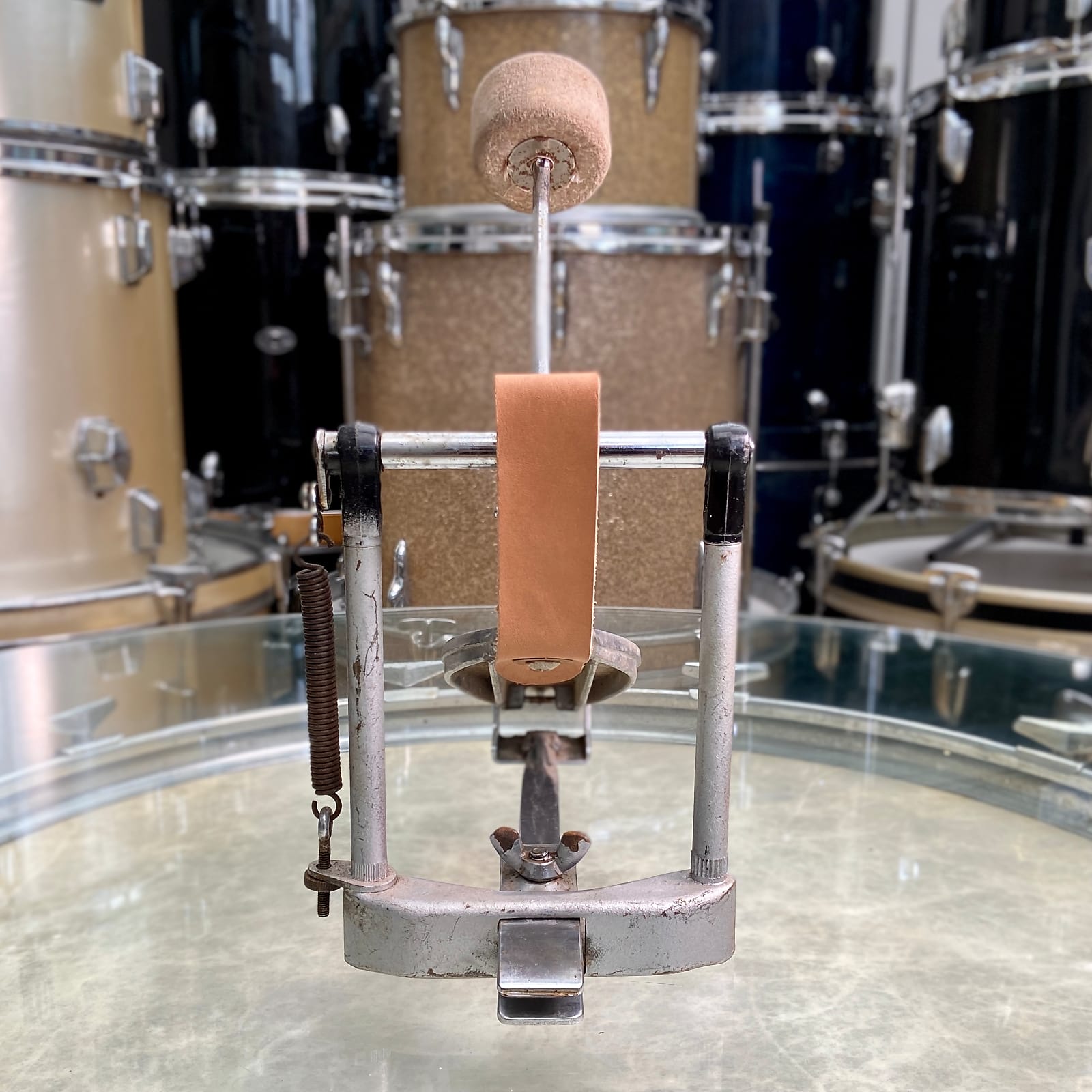 Olympic '1250' Vintage Bass Drum Pedal - 1964
