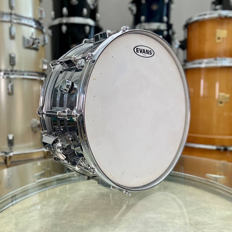 Pearl Professional Series 14 x 6.5" Steel Snare Drum - 1980's