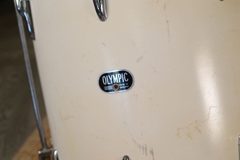 Olympic Drum Kit in Red & White - 1960's/1970's