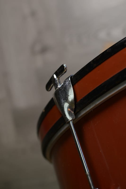 Olympic Drum Kit in Red & White - 1960's/1970's